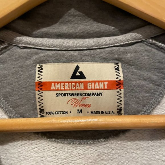 American Giant Women's Moto Full Zip Jacket - Picture 2 of 3